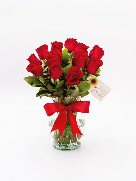 Arranjo de Rosas Vermelhas. A partir de 6 Rosas