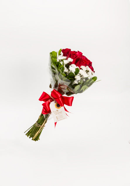 Buque com 9 Rosas Vermelhas