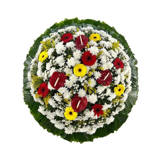 Coroa de flores exclusiva