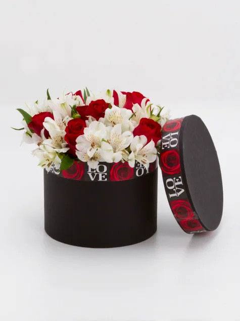 Mix de rosas vermelhas