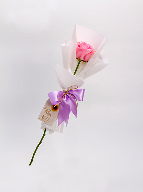 Rosa Vermelha Premium Embalada – Elegância e Sofisticação para Presentear