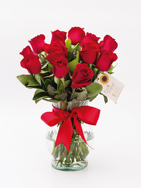 Arranjo de Rosas Vermelhas. A partir de 6 Rosas