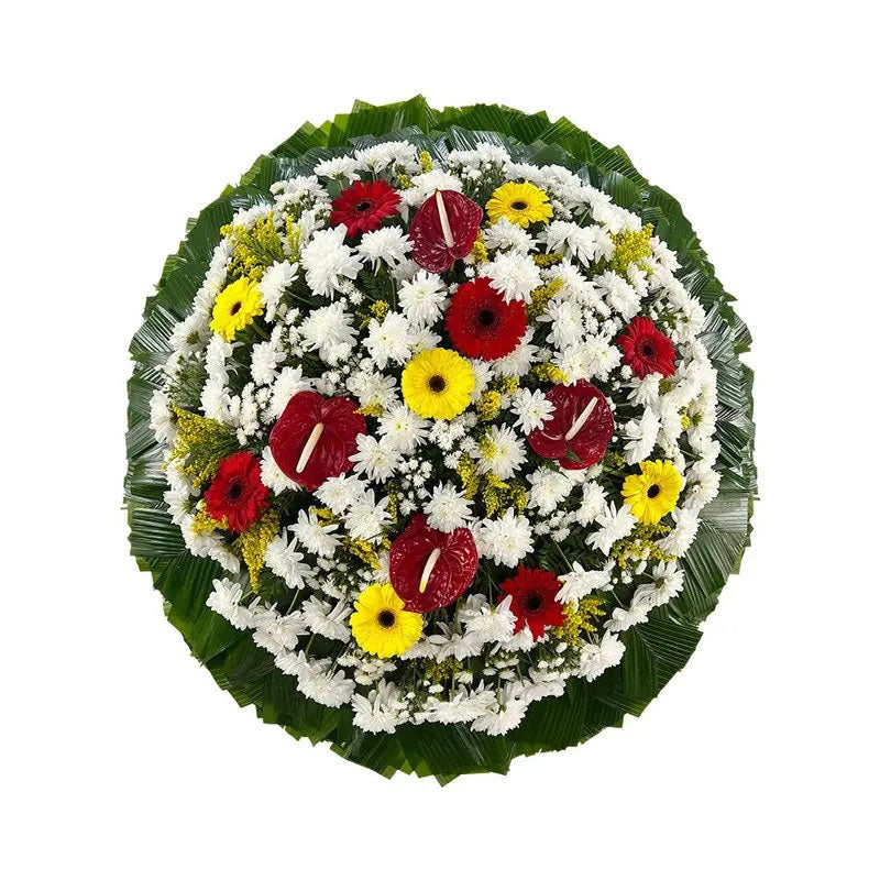 Coroa de flores exclusiva