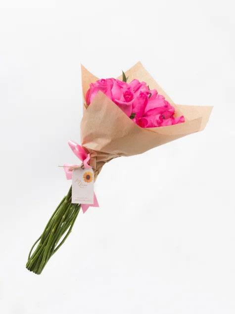 Rosas pink tipo exportacao