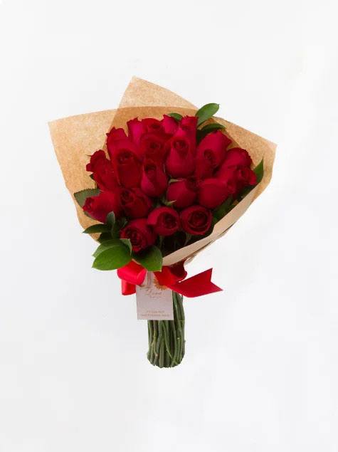 Rosas vermelhas tipo exportacao